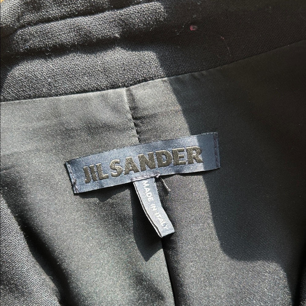 Jil Sander Elegant Black Jacket - Picture 2 of 15